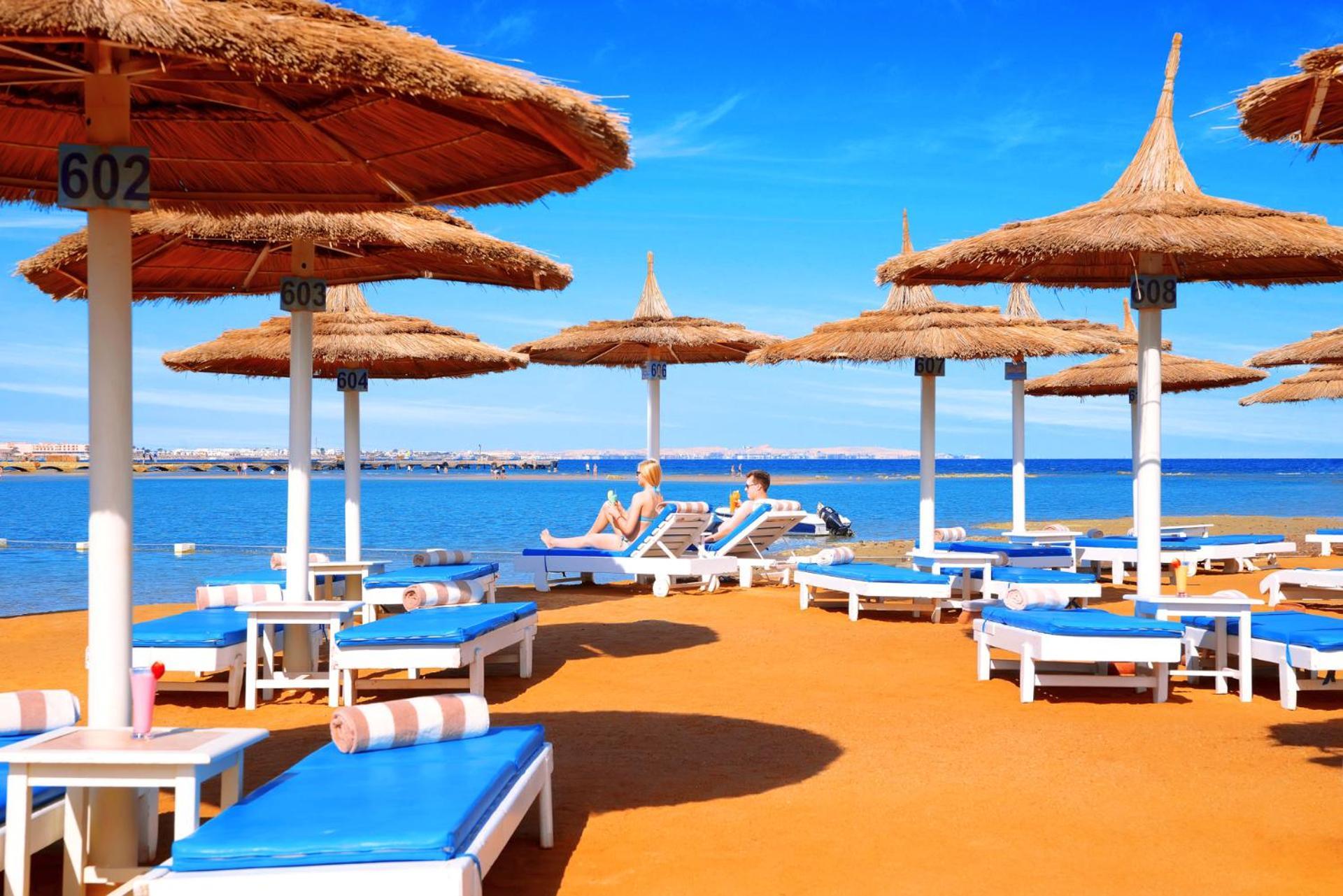 Pickalbatros Dana Beach Resort - Aqua Park Hurghada Exterior foto Playa de Sabinillas