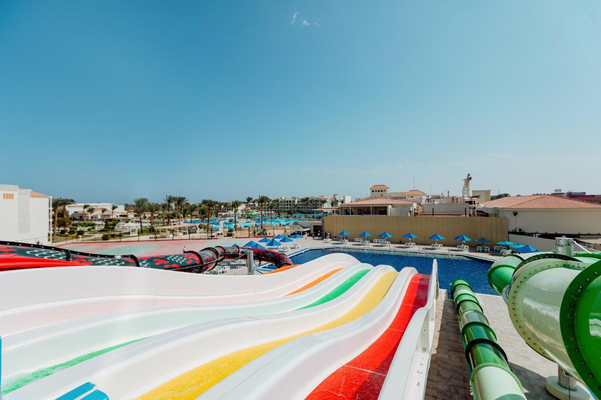 Pickalbatros Dana Beach Resort - Aqua Park Hurghada Exterior foto Aqua Park
