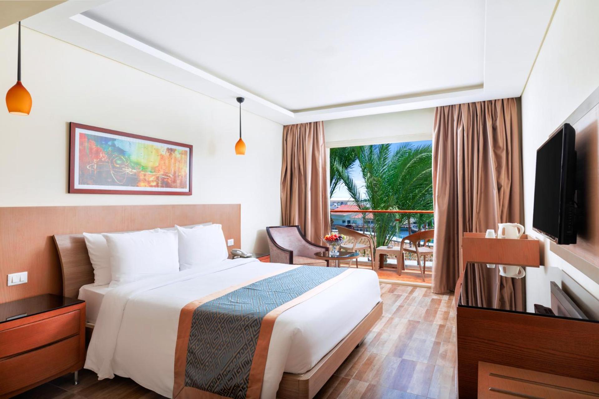 Pickalbatros Dana Beach Resort - Aqua Park Hurghada Exterior foto Deluxe Room