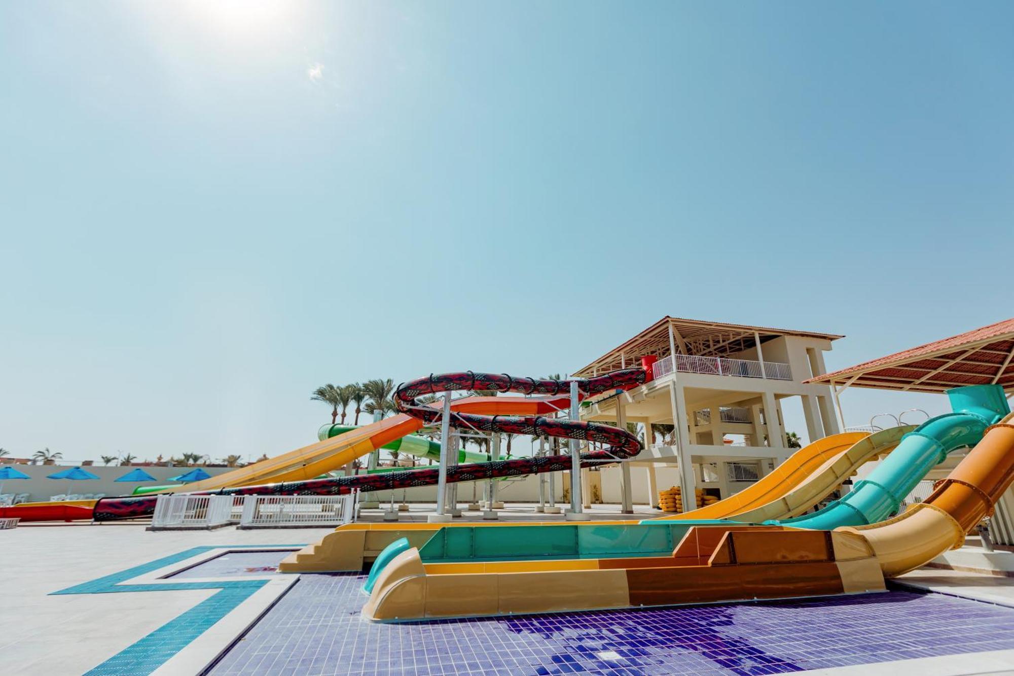 Pickalbatros Dana Beach Resort - Aqua Park Hurghada Exterior foto Aqua Park