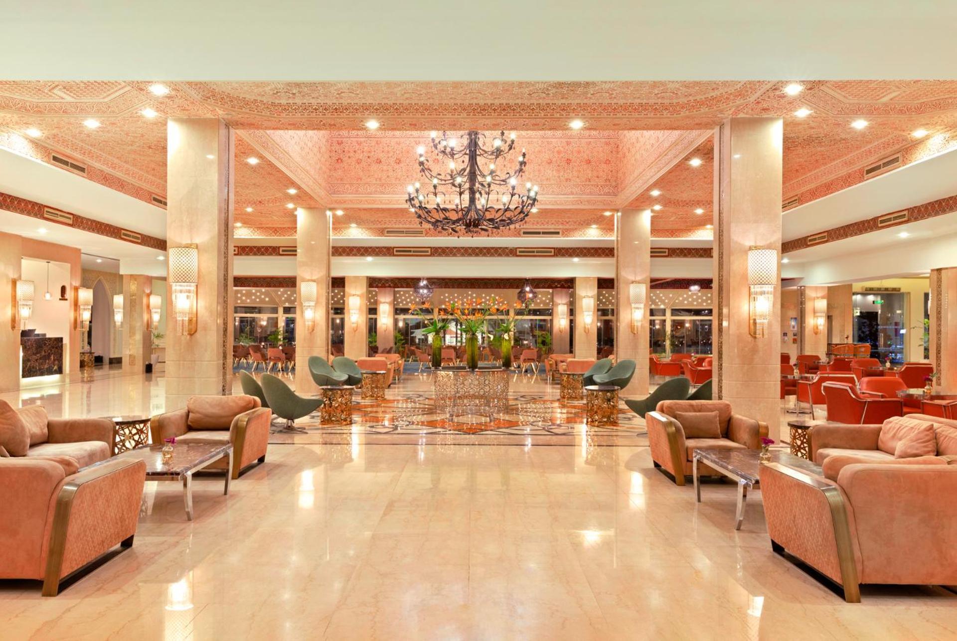 Pickalbatros Dana Beach Resort - Aqua Park Hurghada Exterior foto Lobby