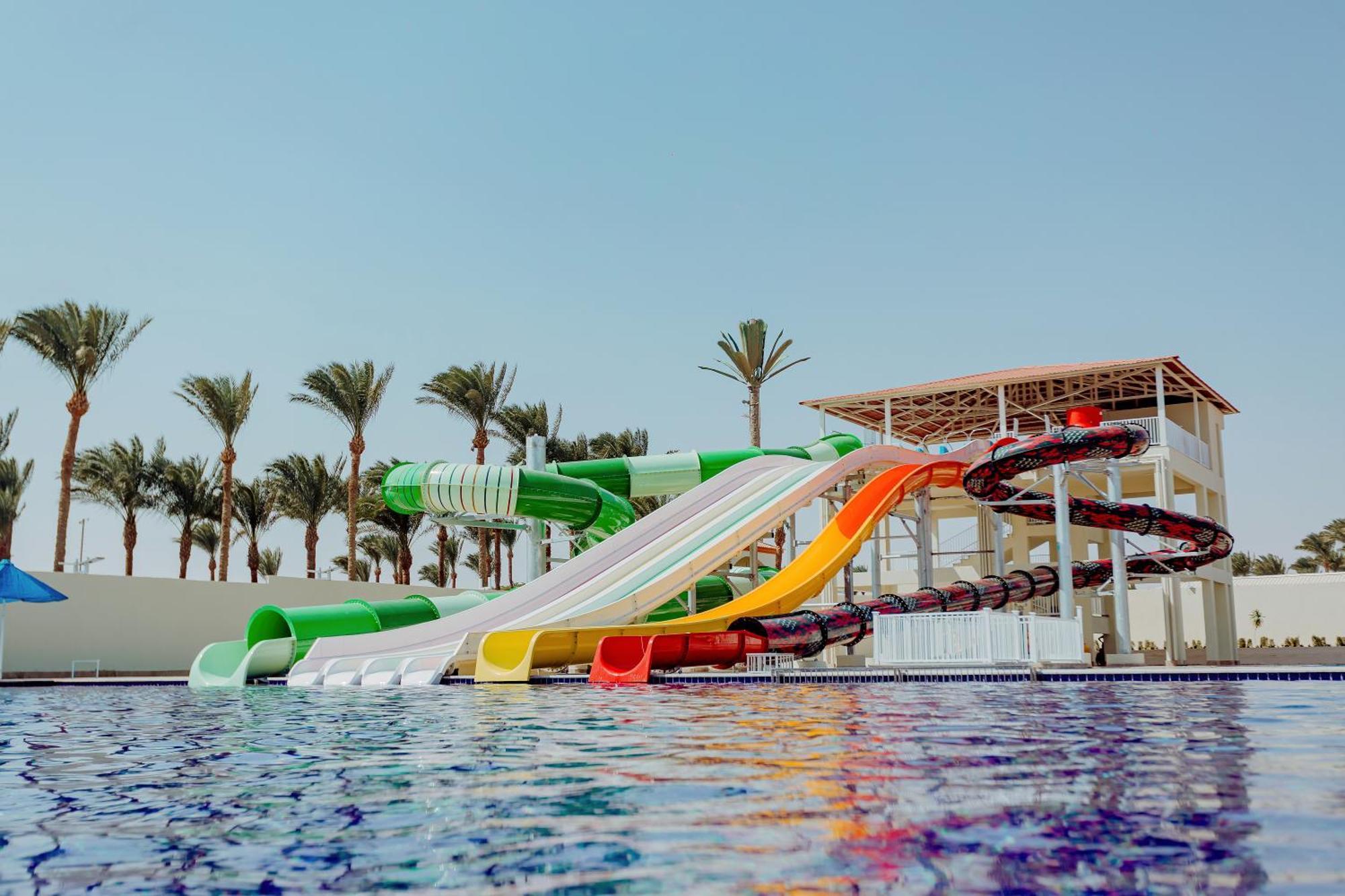 Pickalbatros Dana Beach Resort - Aqua Park Hurghada Exterior foto Aqua Park
