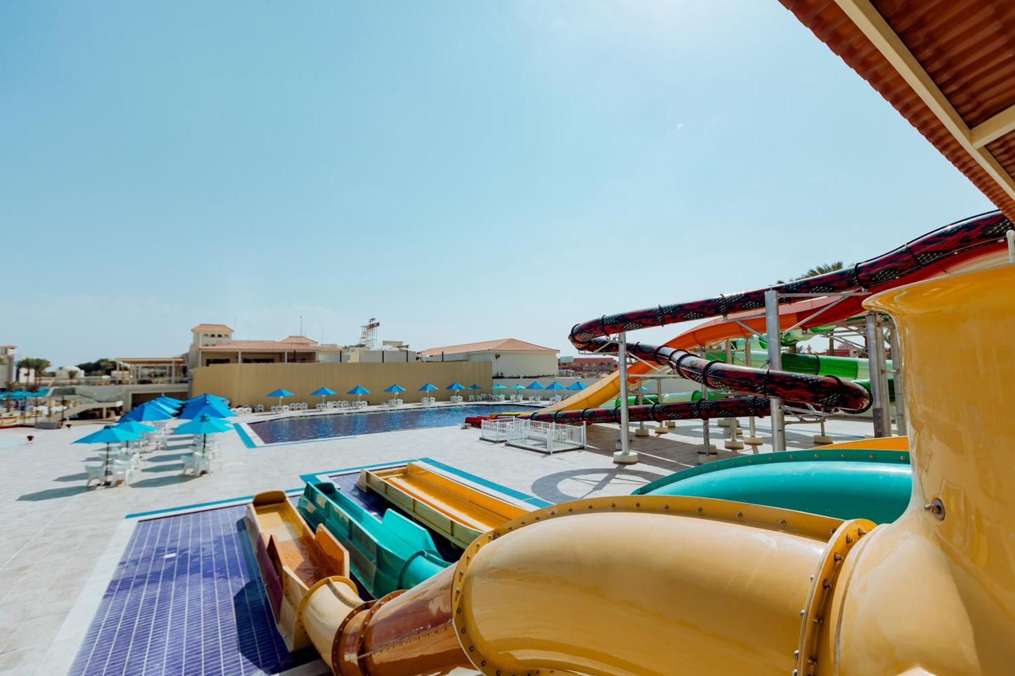 Pickalbatros Dana Beach Resort - Aqua Park Hurghada Exterior foto Aqua Park