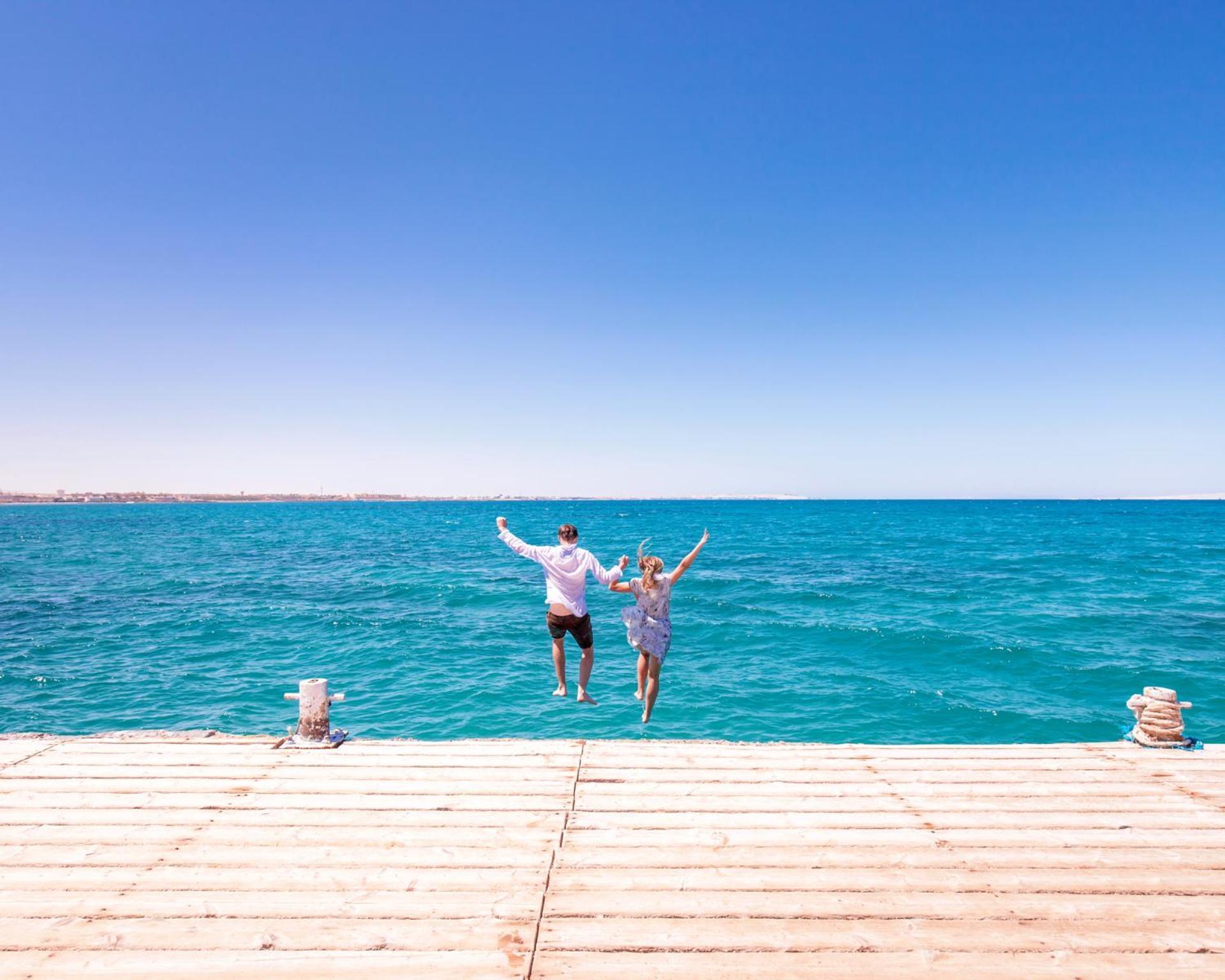 Pickalbatros Dana Beach Resort - Aqua Park Hurghada Exterior foto The Red Sea